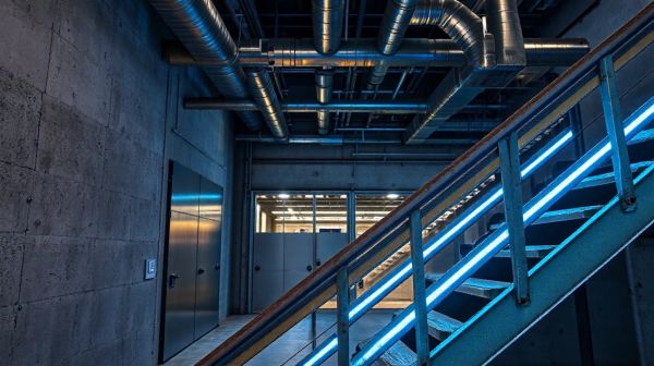 Top matériaux et configurations pour un escalier industriel